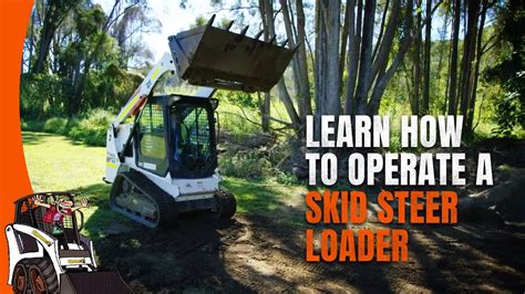 can anyone drive a skid steer|skid steer operating instructions.